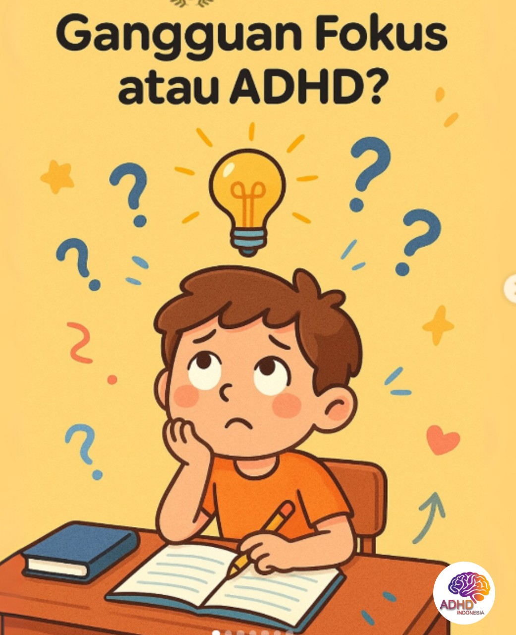 ADHD dan Kesulitan Fokus Anak: Edukasi untuk Keluarga di Kabupaten Mamuju