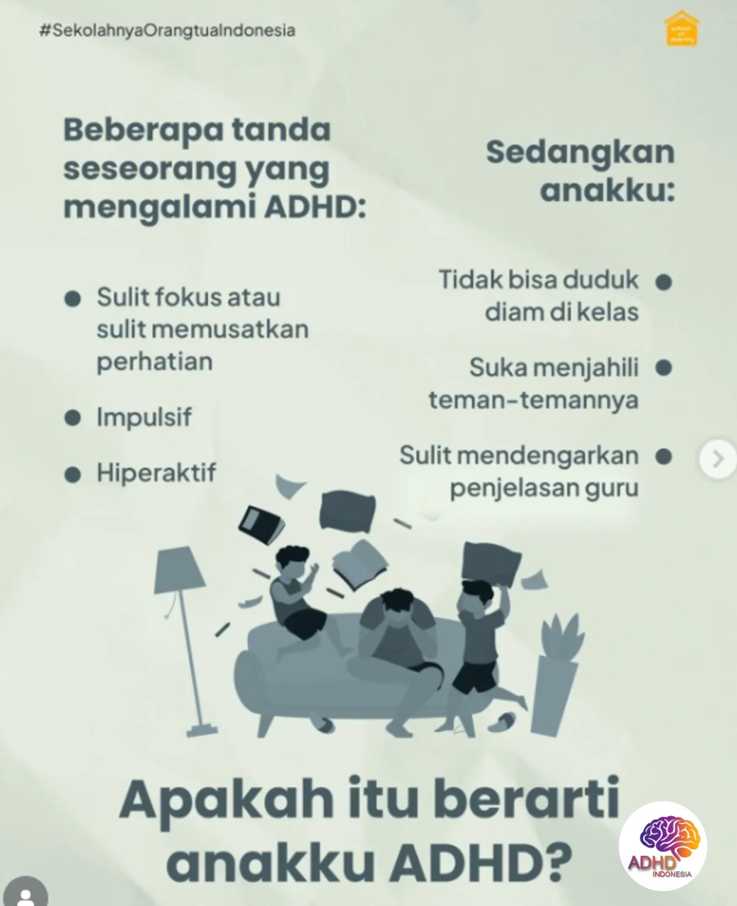 Ciri dan Gejala ADHD pada Anak Usia Dini di Kabupaten Mamuju