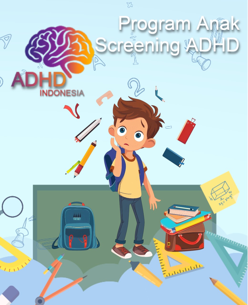 Program ADHD Indonesia Kabupaten Mamuju Screening ADHD Non-Diagnostik